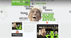 Desktop Screenshot of gtgnutrition.com